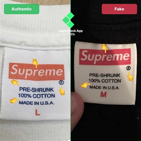 fake supreme punching bag|real supreme washing tag.